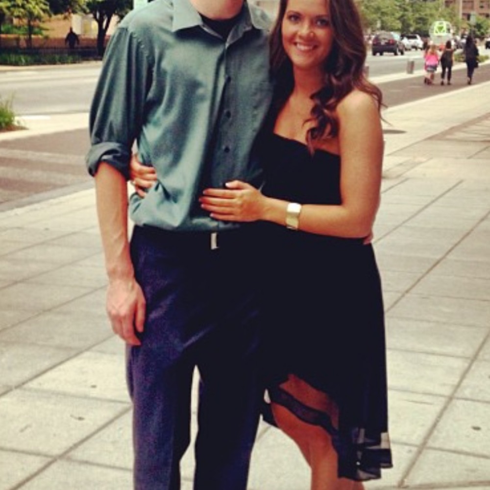 High low dress, worn once.